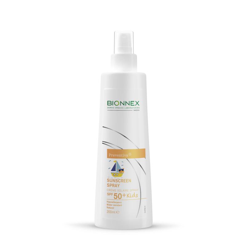 Bionnex preventiva sunspf50 spray kids