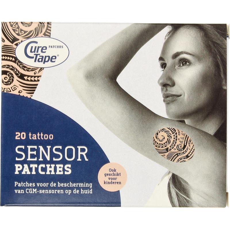 Curetape Sensor patch tattoo