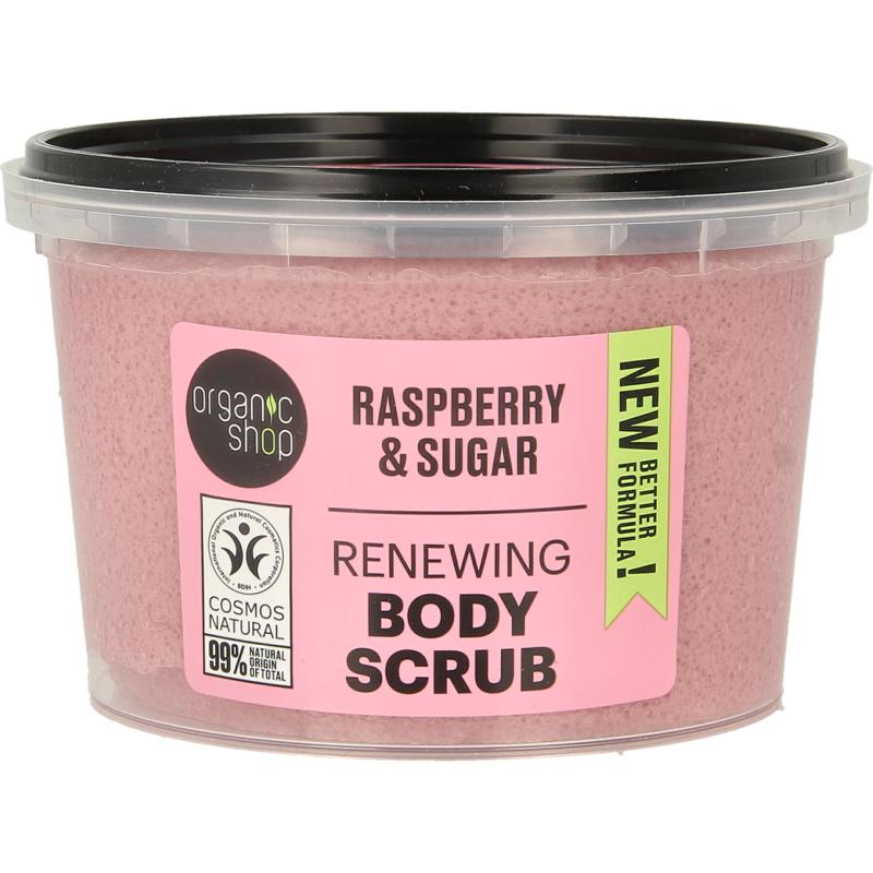 Organic Shop Body scrub raspberry cream
