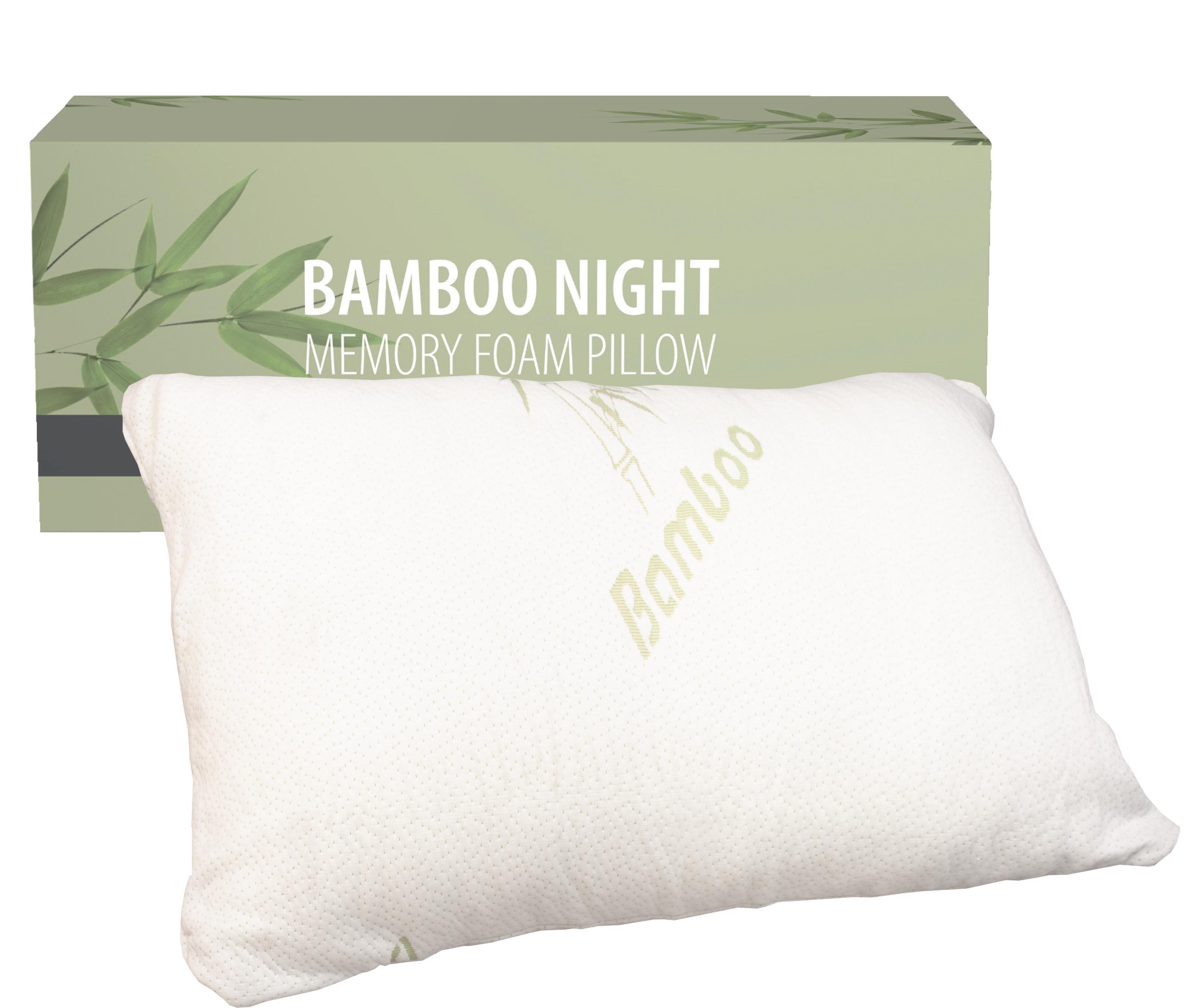 Naproz Bamboo Night Memory Foam Orthopedisch Hoofdkussen