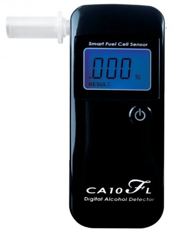Alcohol tester digital fuel cell