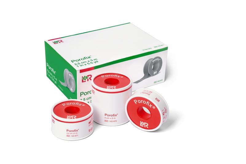 Porofix Porofix 5mx1.25cm latex vrij