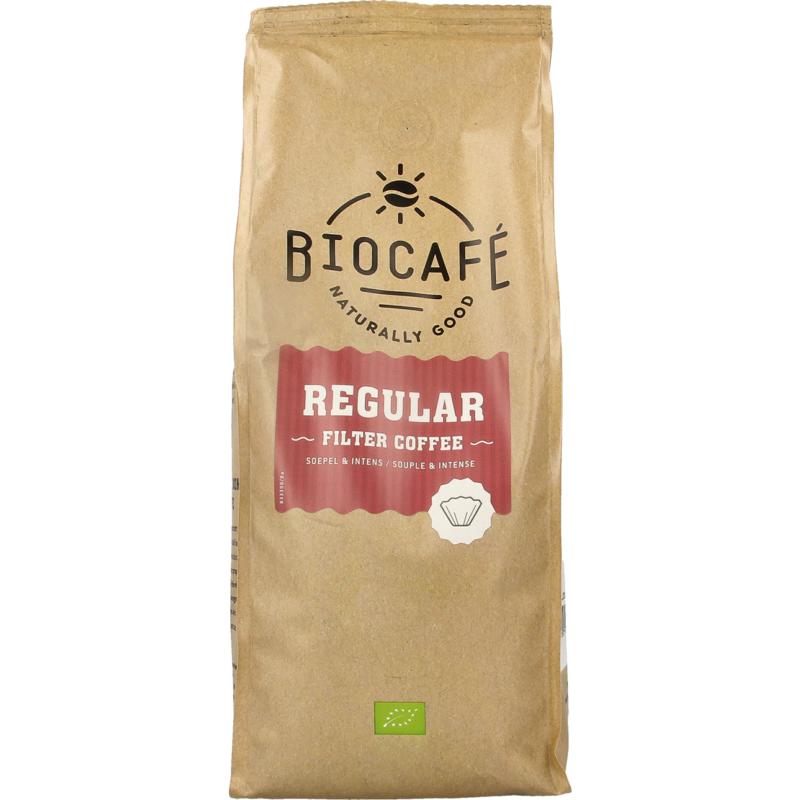 BIOCAFE Filterkoffie reg bio 500g