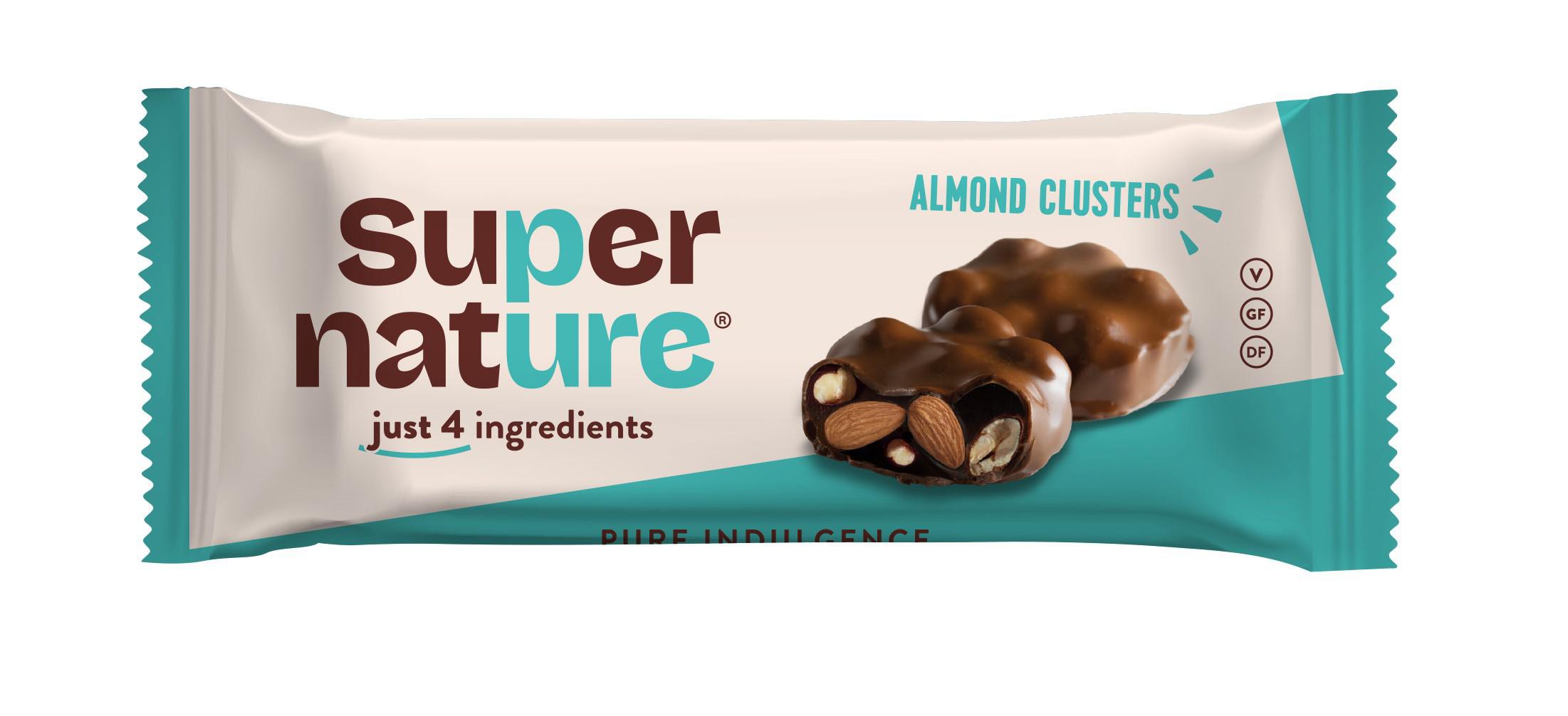 Super Nature Almond clusters 34 gram
