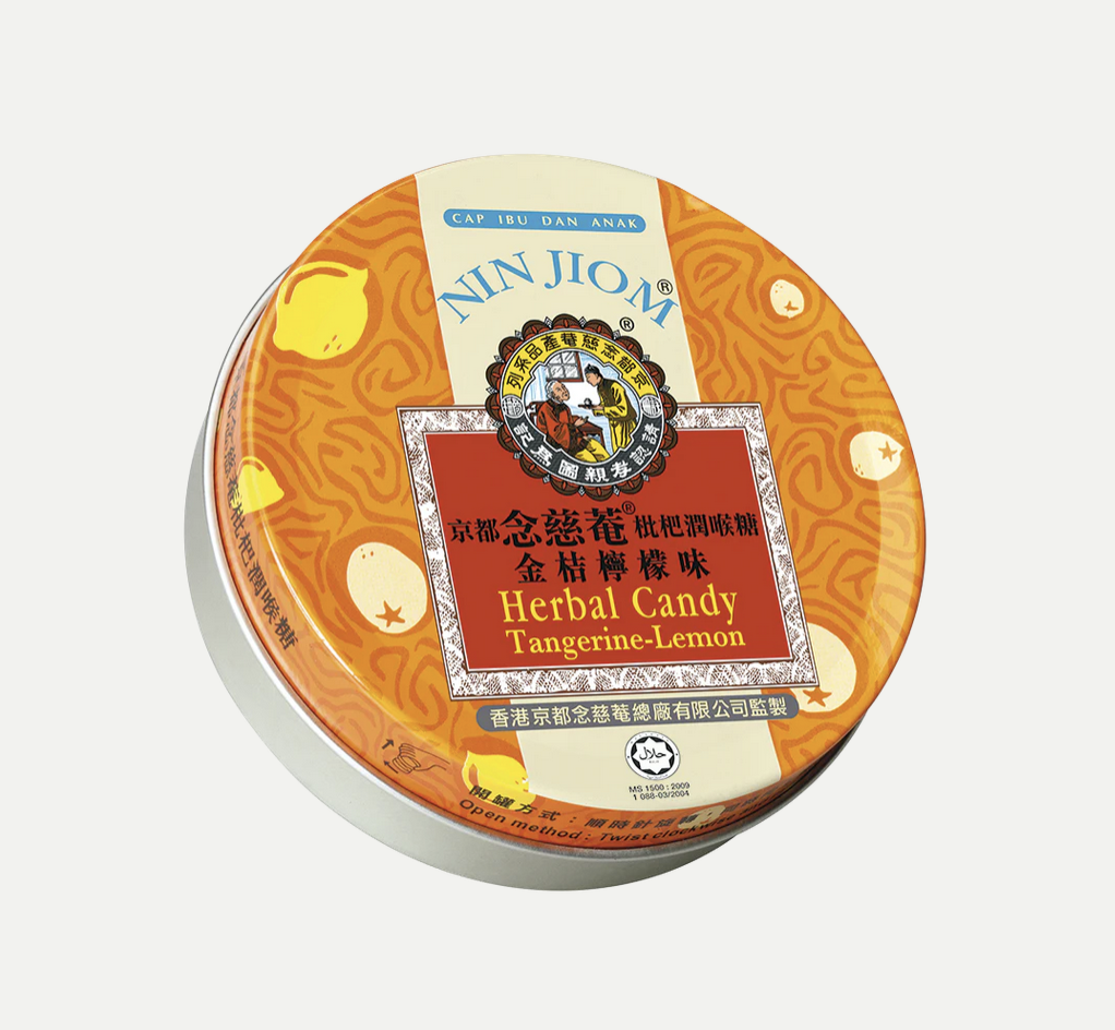 Nin Jiom Herbal candy tangerine lemon 60 gram