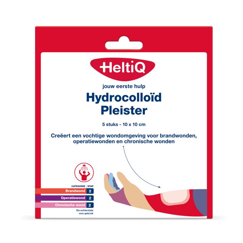 Heltiq Heltiq hydrocoll pleis 10x10cm