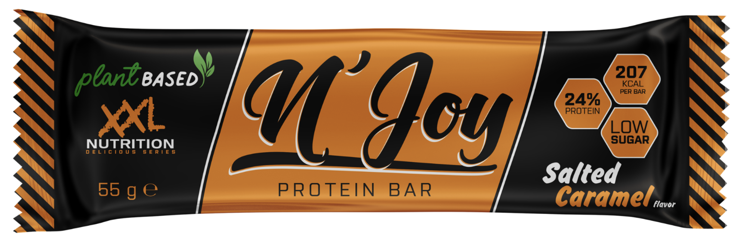 XXL Nutrition N'Joy Protein Bar Salted Caramel Vegan 55 gram