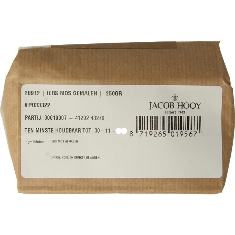 HOOY Iers mos gemalen 250 gr