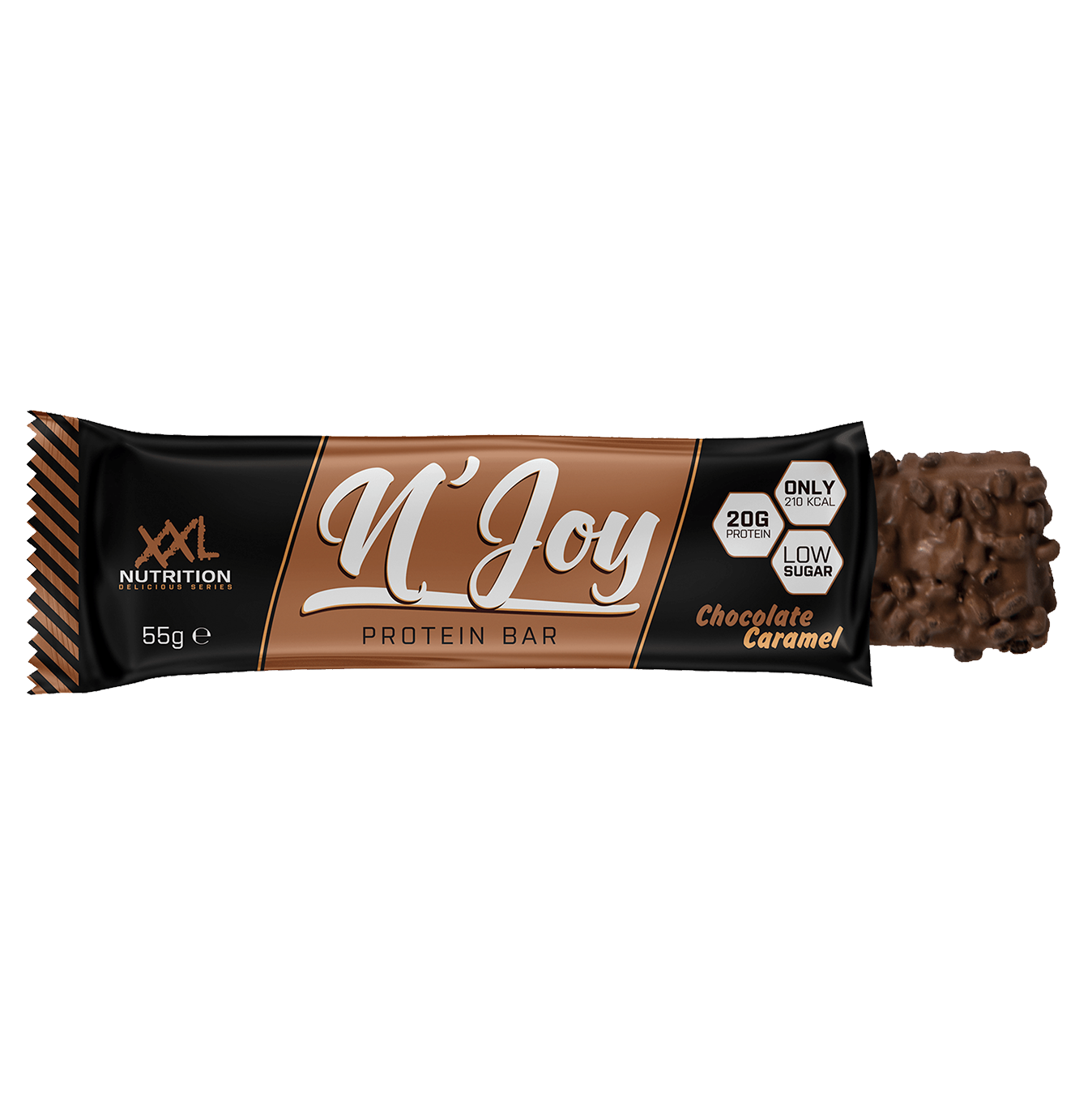 XXL Nutrition N'Joy Protein Bar Chocolade Caramel 55 gram