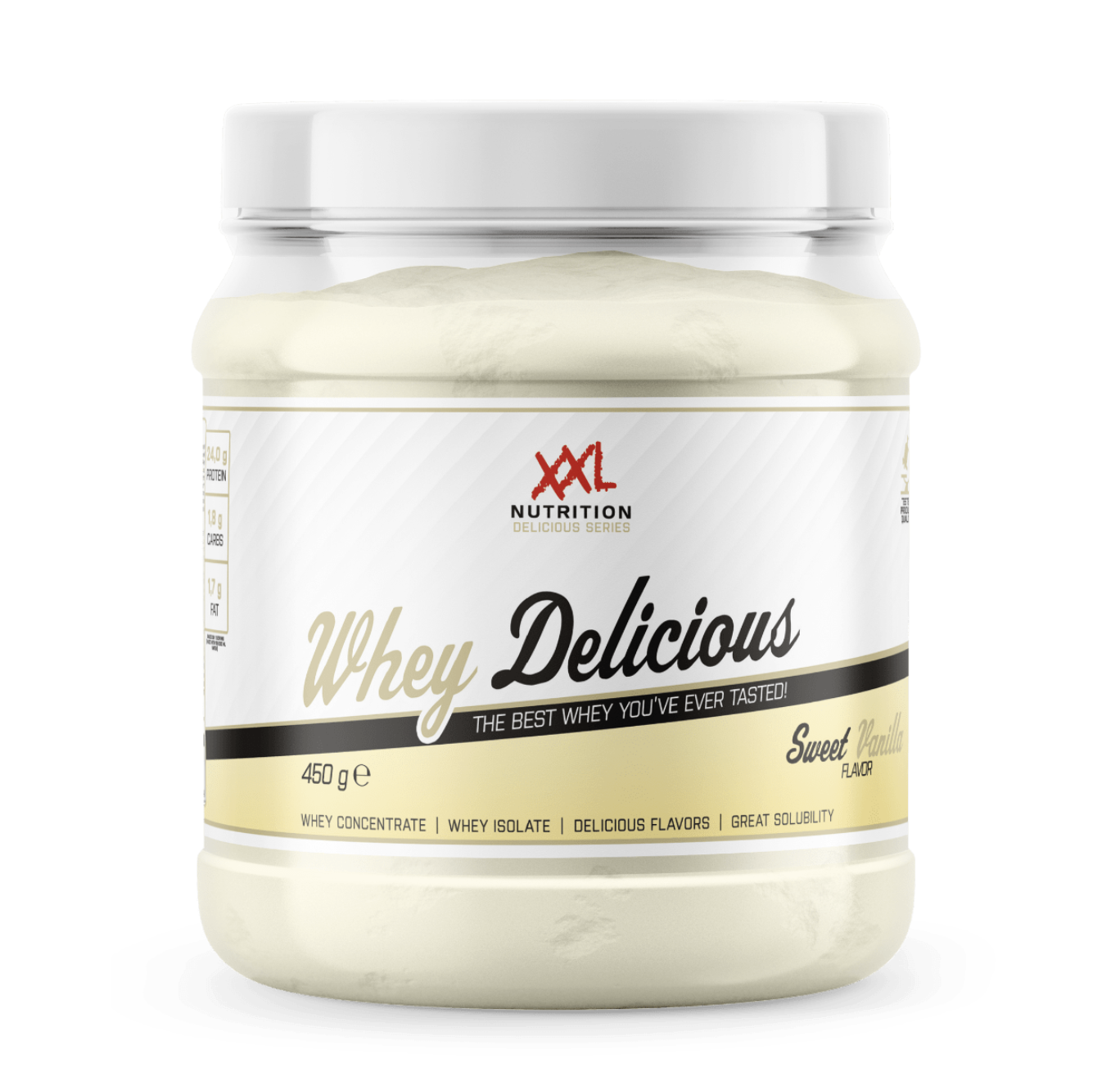 XXL Nutrition Whey Delicious Sweet Vanilla 450 gram