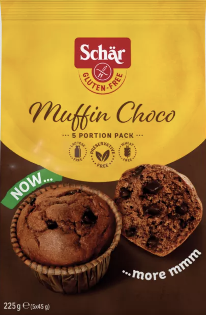 Schar muffins choco 225g