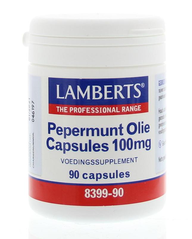 Pepermuntolie 100 mg