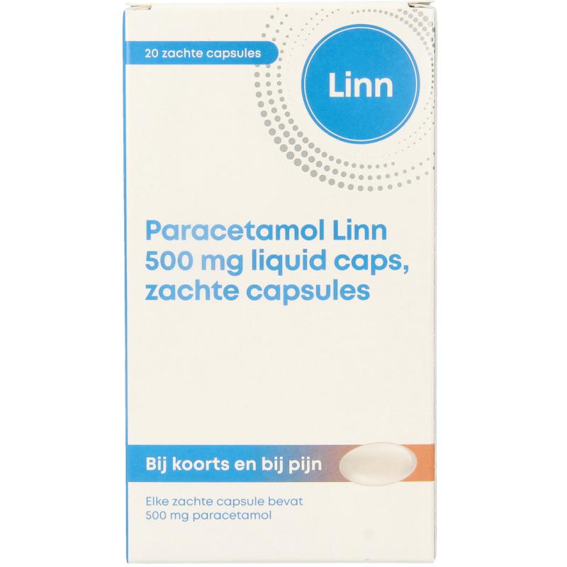 Linn paracetamol 500mg liquid caps