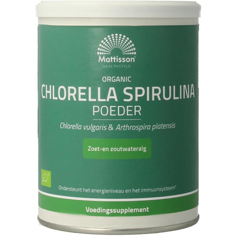Mattisson organic chlorella spirulina