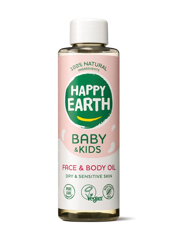 Gezicht & Lichaamsolie voor Baby en Kids