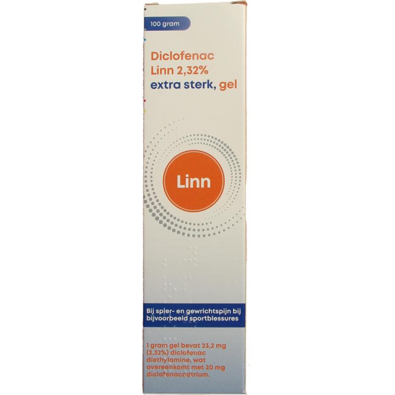 Linn diclofenac gel2.32%extra s uad
