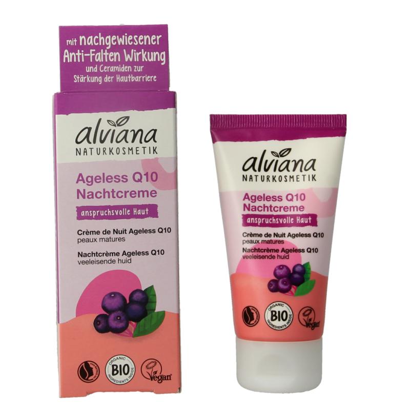 Alviana Ageless Q10 Nachtcrème Anti-aging