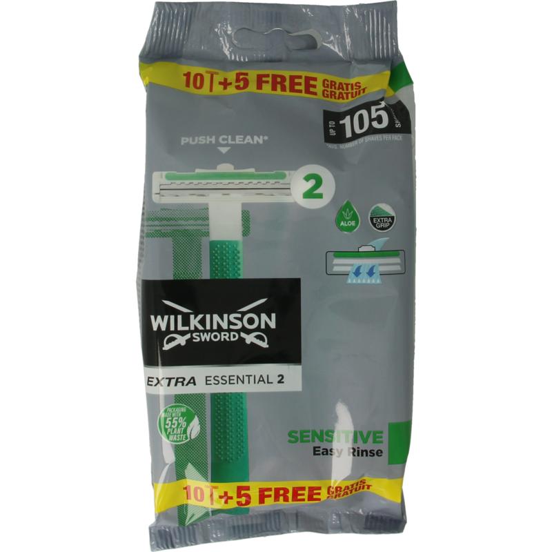 Wilkinson wilk extra2 sens 10+5 gratis