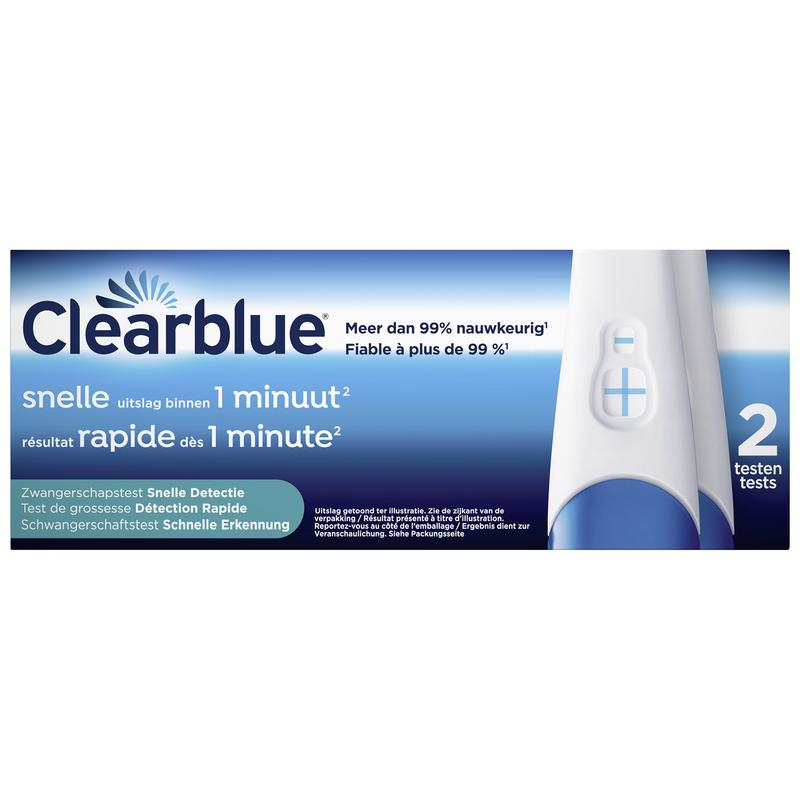 Clearblue Clearblue snelle detectie