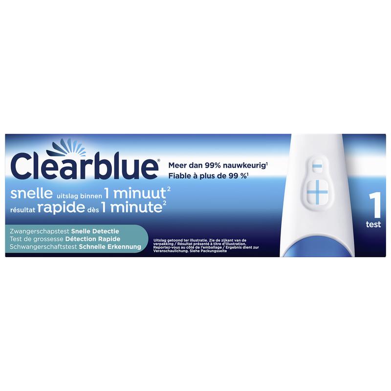 Clearblue Clearblue snelle detectie