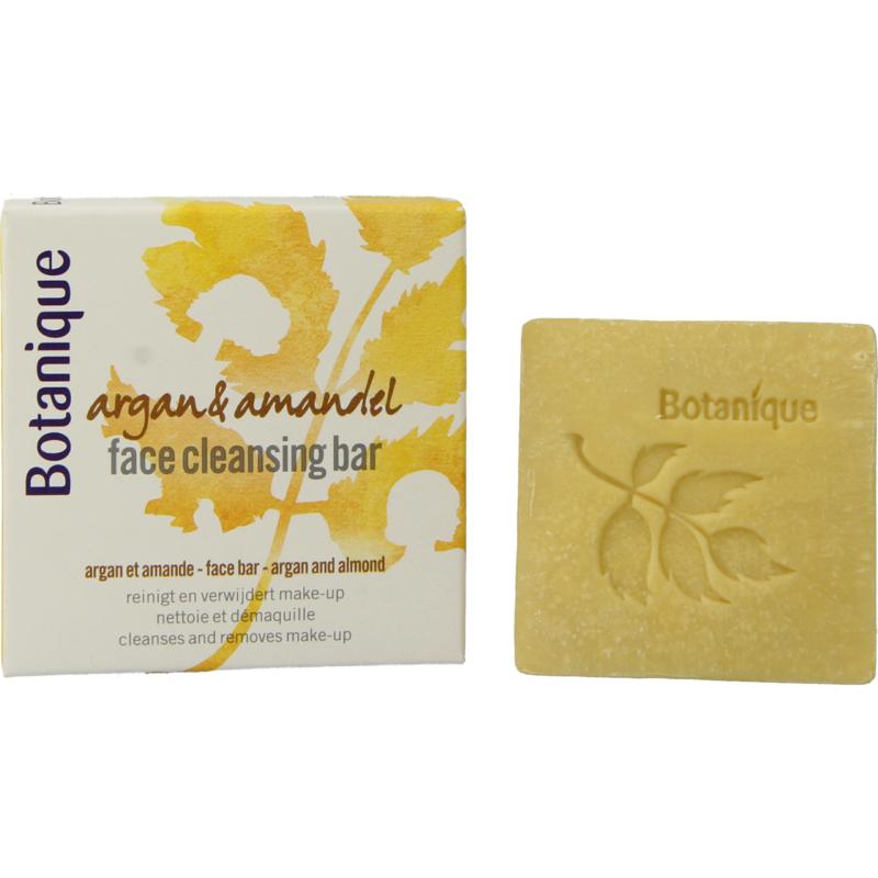 Botanique face cleansing bar argan amand