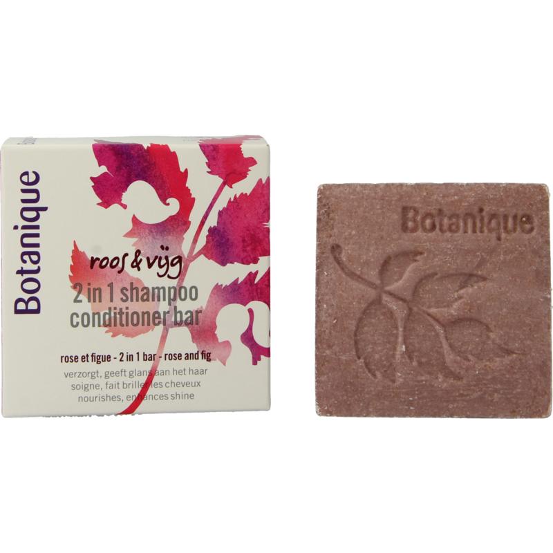 Botanique shampoo & cond bar roos & vijg