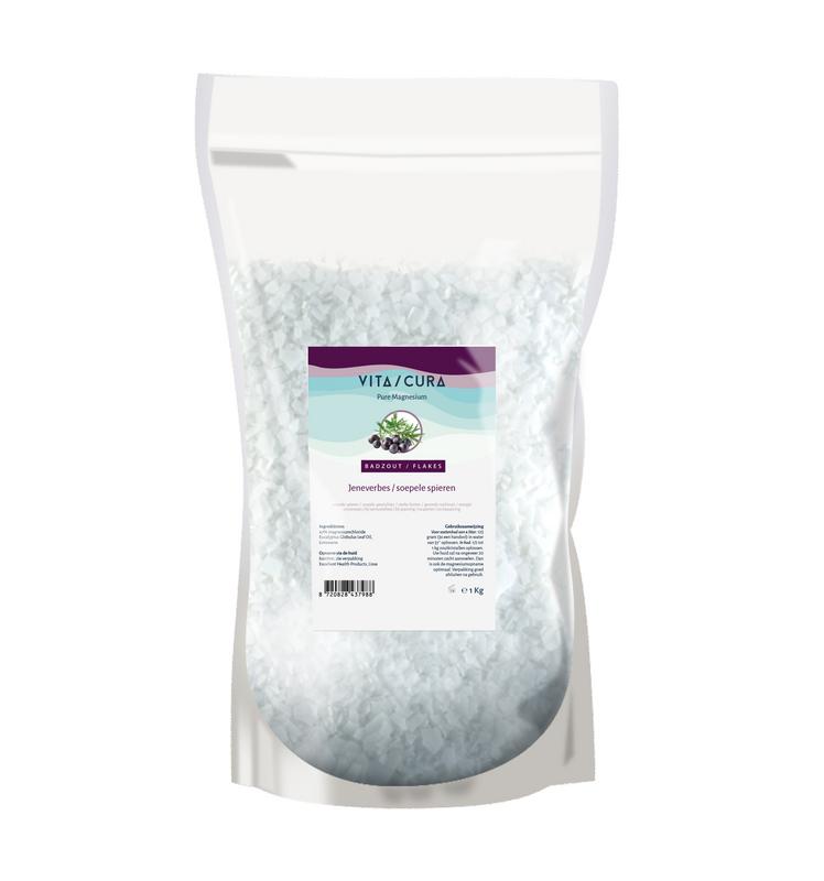 Vitacura Magnesium Zout Flakes - Jeneverbes 1000 gram