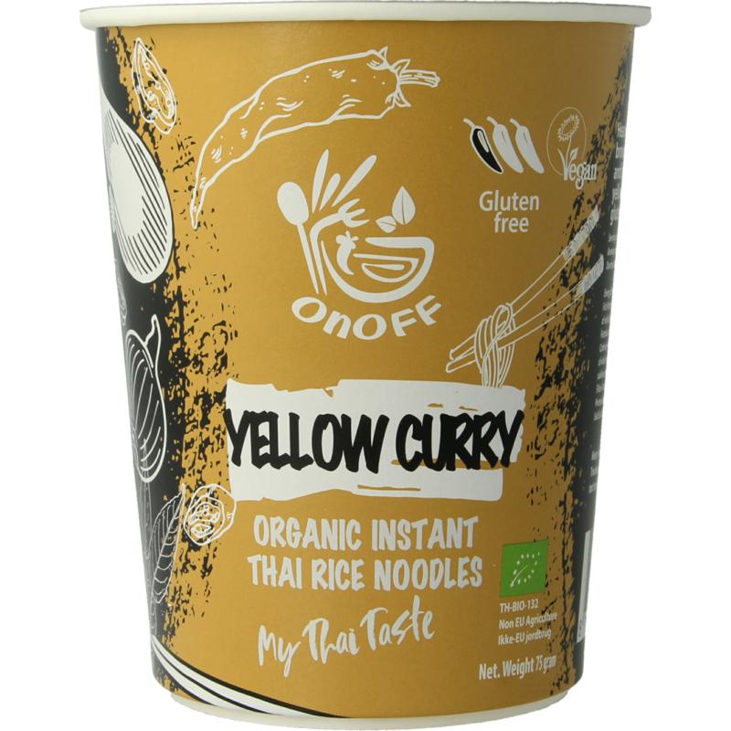 Onoff instant-noodlesoup yell curry