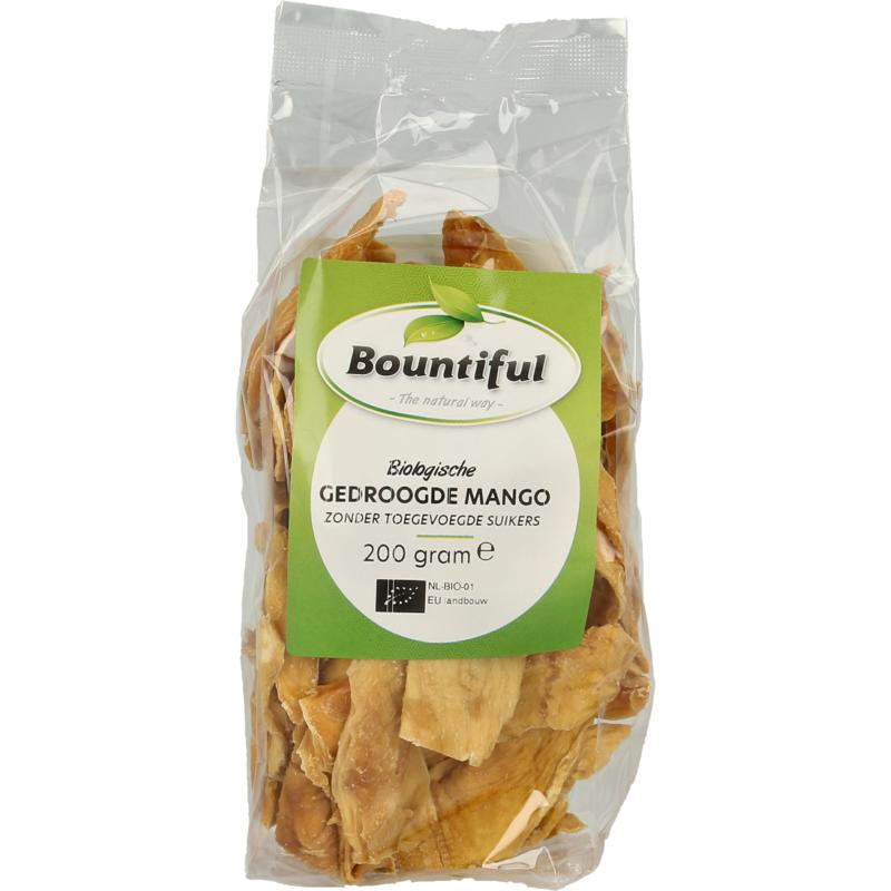 Bountiful mango gedroogd z suiker bio