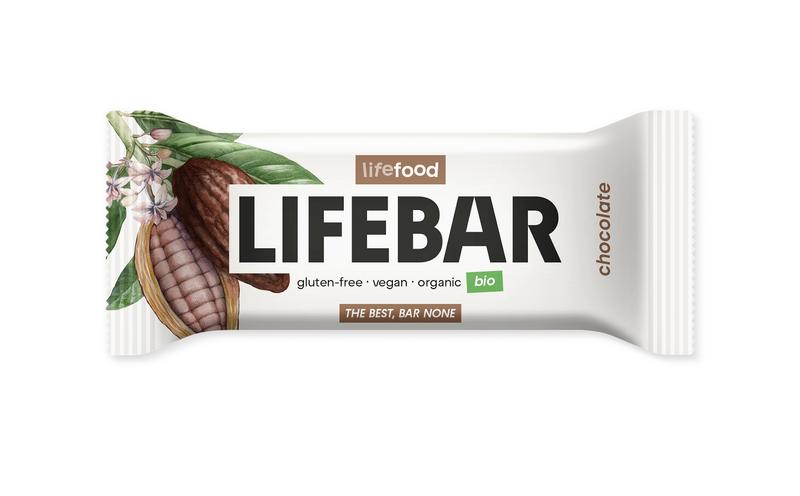 Lifefood lifebar chocolade bio raw
