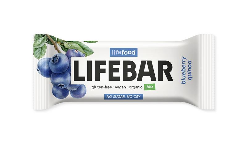 Lifefood lifebar blueberry quinoa bio