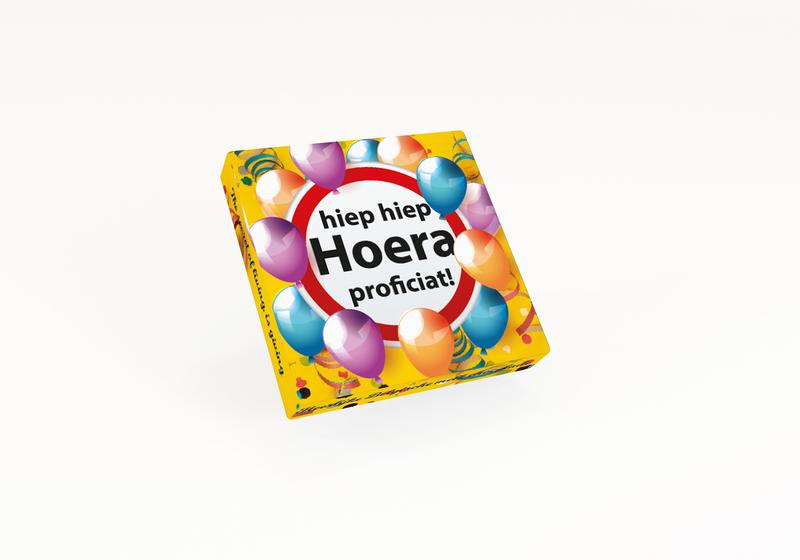 Voor Jou! tablet hiep hiep hoera