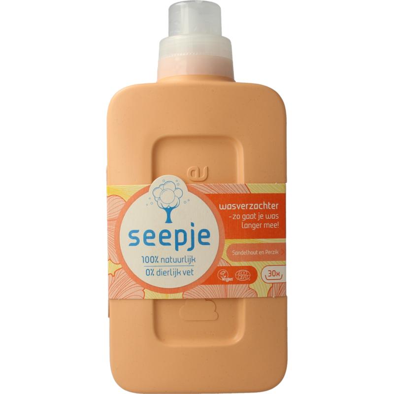 SEEPJE Wasverzachter sandelhout en perzik 750ml