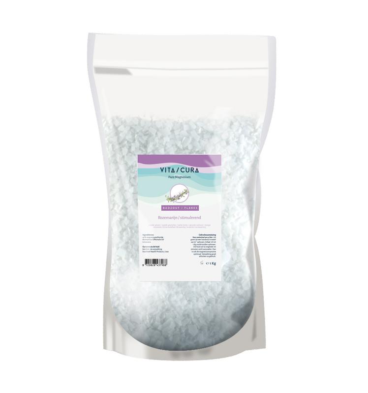 Vitacura Magnesium Zout Flakes - Rozemarijn 1000 gram