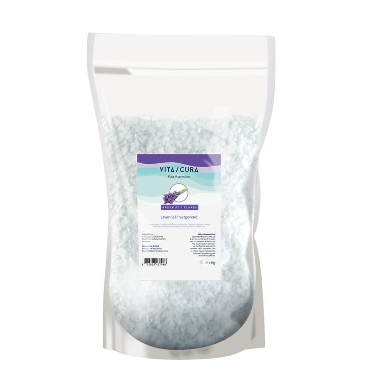Vitacura Magnesium Zout Flakes - Lavendel 1000 gram