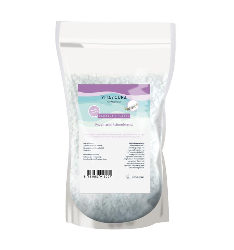 Vitacura Magnesium Zout Flakes - Rozemarijn 150 gram