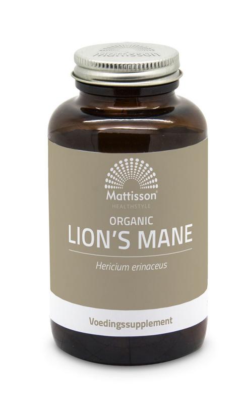 Mattisson biologische lion's mane 500mg