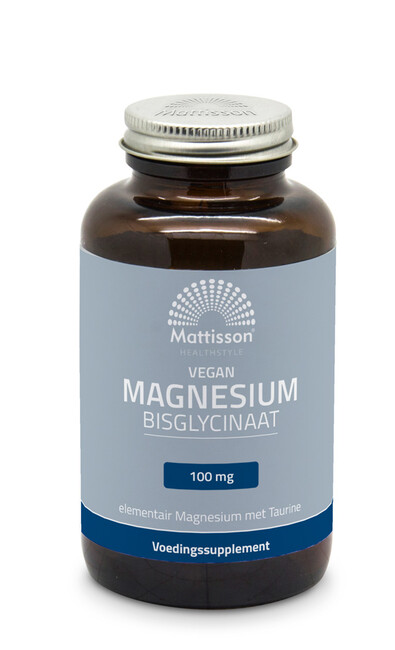 Mattisson magnesium bisgl 100mg elemen