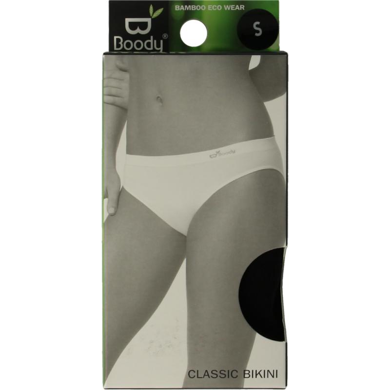 Boody classic bikinislip zwart small