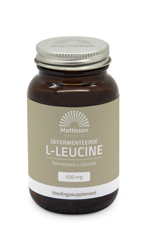 Gefermenteerde L-Leucine 500mg