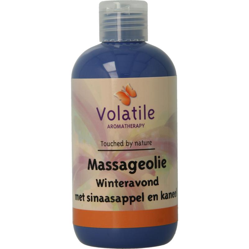 Volatile massageolie winteravond
