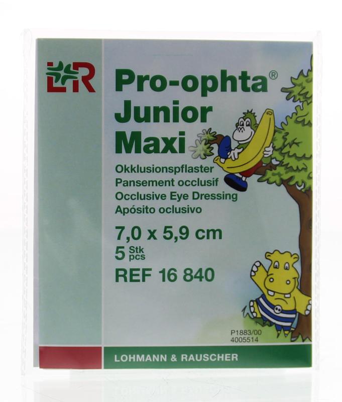 Occlusiepleister maxi 7 x 5.9 cm