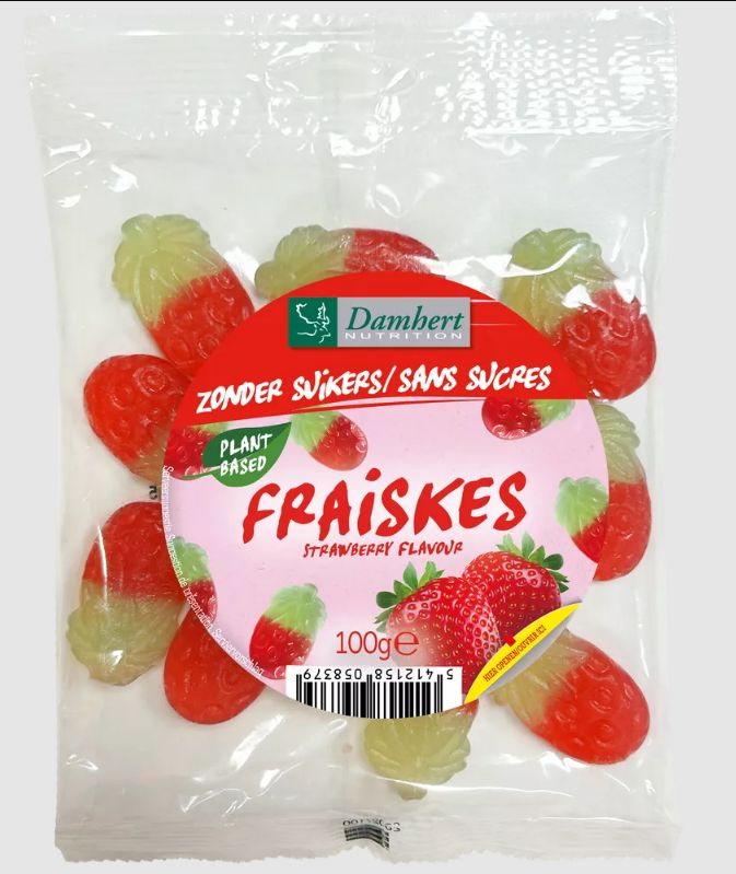 Damhert fraiskes strawberry z suikers