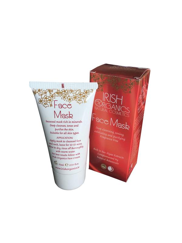 Irish Organics gezichtsmasker zeewier pv bio