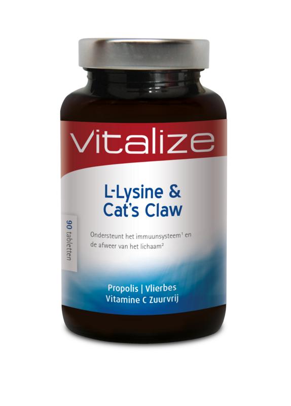 Vitalize l-lysine & cat's claw