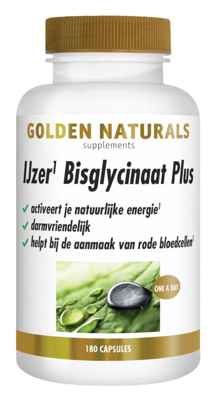 Golden Naturals IJzer bisglycinaat plus