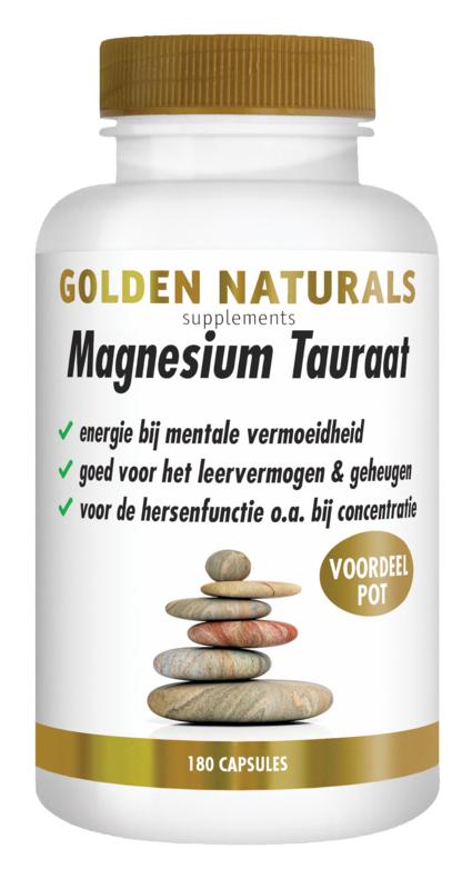 Golden Naturals Magnesium tauraat