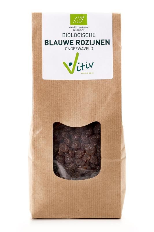 Blauwe rozijnen klein