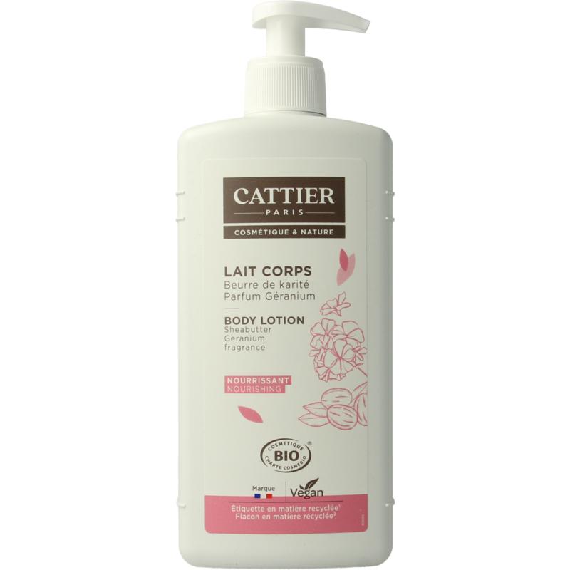 Cattier Body milk shea butter / geranium