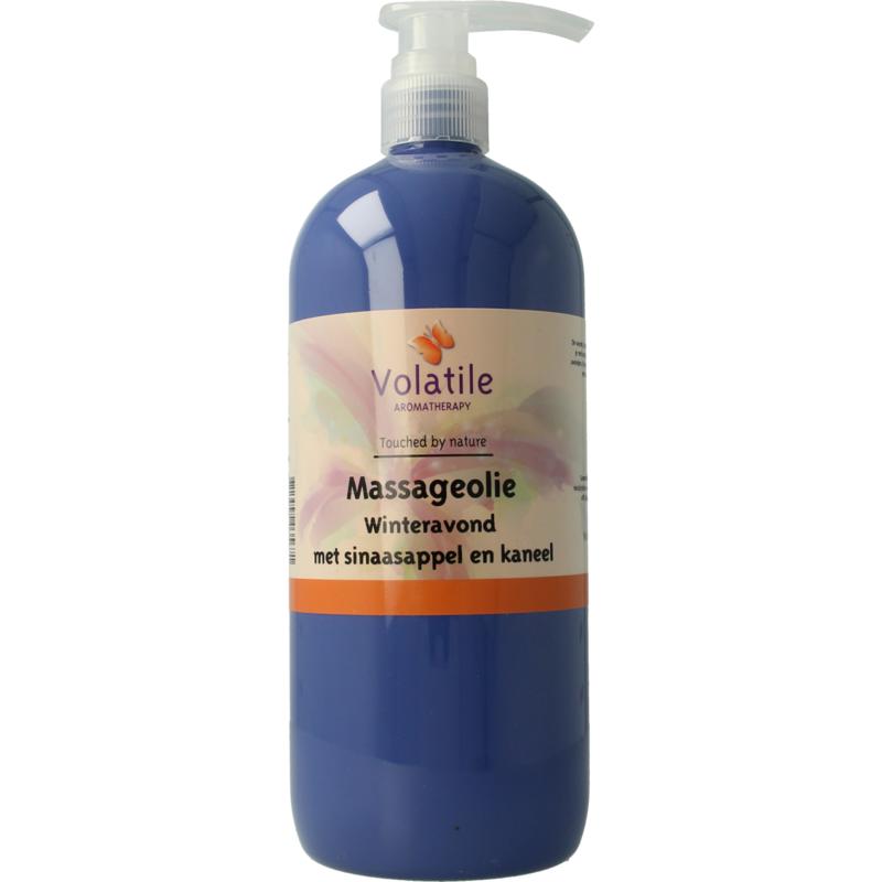 Volatile massageolie winteravond